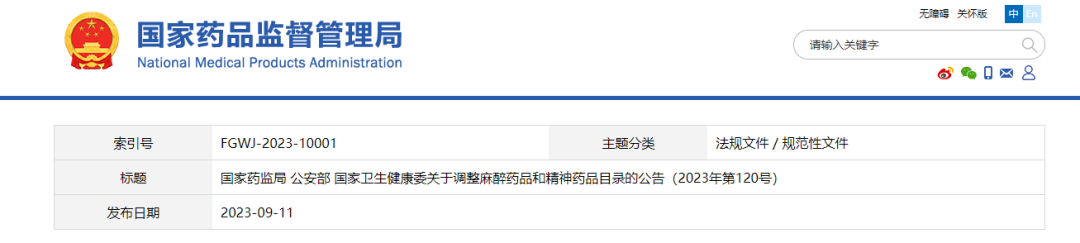 依托咪酯列入第二类精神药品目录！依托咪酯检测，势在必行